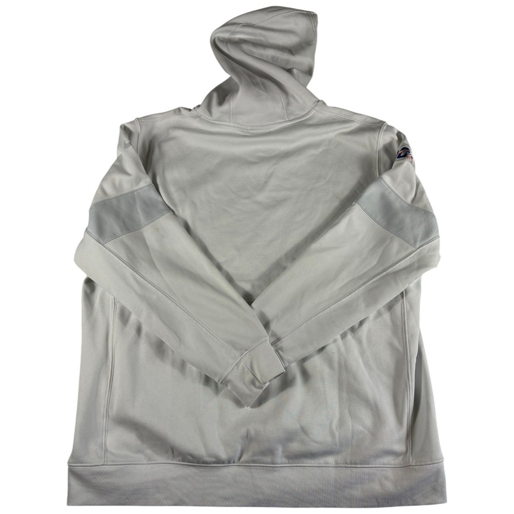 Carolina Panthers Hoodie Mens 2XL Gray Nike Dri-FIT NFL Football Sports Pullover - Picture 5 of 6